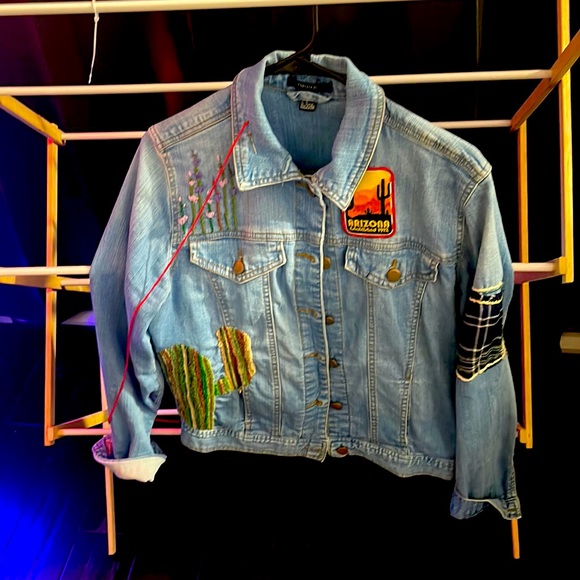 Collab Jackets & Blazers - Medium Jean Jacket - one of a kind - medium